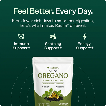 Resilia Oil Of Oregano Softgels